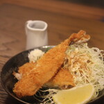 山口おでん燈 - アジフライ