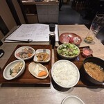 米寿 - なごみ御前　後から焼き立ての豚肉炙り焼きが出て来ます