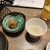 米寿 - 料理写真:付出しのライスコロッケとポタージュスープ
