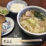 北の富士本店 櫻屋 - きしめん定食