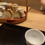 米増 - マイおちょこもあったけどシンプルな白にしました