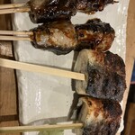 うな串 焼鳥 う福 - カシラ　穂焼き