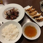 中華遠藤 - 黒酢酢豚・餃子