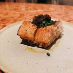 ザ ピッツァバー ON 38TH - ピッツィーノ(千葉県クルックフィールズのマスカルポーネ、ブラックオリーブ、冬トリュフ)