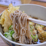 笠置そば - かけそば＠税込340円、ウド天＠税込180円、ふきのとう天＠税込160円