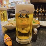Usagiya - ちょい飲み手帖セットから
                      ドリンクは、生ビールをチョイス☆