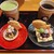豊洲 ふくらすずめ - 料理写真:ごまあんとクリームチーズのお城もなか、北海道あんバターの鯛もなか