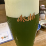 八丈島郷土料理　梁山泊 - 明日葉ビール980円なりっ！