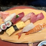 しほう田 - にぎり鮨ランチ…¥1,300円(税込)