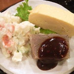 蔵元 豊祝 - 田楽・ポテサラ・だし巻き玉子