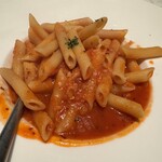 Sagrantino - penne all’arrabiata  ペンネアラビアータ