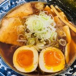 Menya Shirakawa - 中華そば　煮卵トッピング