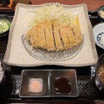 とんかつ わか葉 - 夢幻豚ロースカツ定食