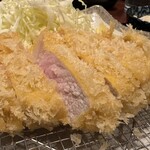 とんかつ わか葉 - 夢幻豚ロースカツ定食