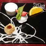ワイン懐石 銀座 囃shiya - 14.01.23 デザート盛り合わせ