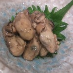 萬願亭 - 牡蠣のオイル煮