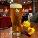 中国料理 神戸壺中天 - ☺︎生ビール ¥520