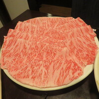 しゃぶしゃぶ・日本料理 木曽路 銀座五丁目店 - 和牛霜降り肉