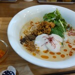 さるたひこ - 汁あり担々麺（1050円）