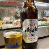 Sekai Chou Shin Kai Chi Choku Baijo - 瓶ビール SB 大瓶 570円。