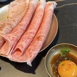 焼肉bue - サーロインの焼きしゃぶ　２人前