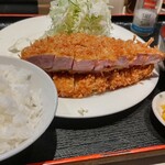 にし邑 - 上ロースかつ膳