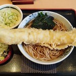 しぶそば - あなご一本天そば