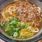 麺楽 - 肉うどん