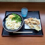 本格手打うどん はゆか - かけうどん(大 2玉)