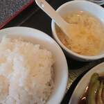 Choukaen - ご飯＆玉子スープ