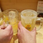Kajuaru Furenchi Bar 7Fuku - 乾杯。