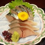 鯖と創作料理の店 廣半 - 鯖の刺身