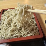 神田錦町 更科 - 麺リフト　長めです