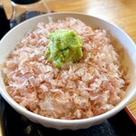 七滝茶屋 - ミニわさび丼（400円税込）※麺類とセット
