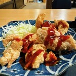 串天×串焼き ふわり - 唐揚げ　ヤンニョム　700円
