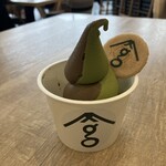 サングラムグリーンティー - 抹茶+ほうじ茶ミックスソフト