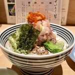 つじ半 - ぜいたく丼梅1,250円＋うに増し550円