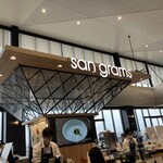 San grams green tea - お店の様子