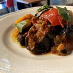 Caponata with various vegetables