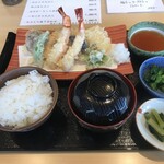 信州 天ぷら懐石 安堵 - 天ぷら定食