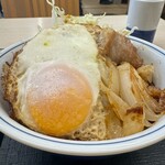 かつや - ホル玉とロースカツの合盛丼