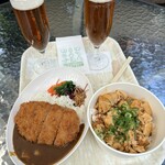 Oukoku Resutoran Hana No Kicchin - クラフトビール、カツカレー、うま辛マーボー丼