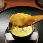 貴馳走坊 あ・うん - ブルーチーズの茶碗蒸しリフトアップ