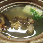 貴馳走坊 あ・うん - すっぽん土瓶蒸しアップ