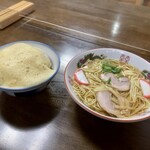 Asahiya - カツ丼、中華そば