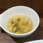 キッチン ブルー グローブ - 最後の卵スープ