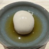 鮨 西崎 - 白子の葛寄せ