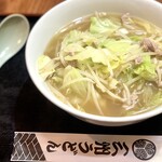 三州うどん - もやしそば(タンメンではない) ¥600