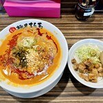 麺屋まる玉 - 正宗坦々麺・ミニチャーシュー丼