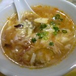中国料理 香来 - 辛いスープ